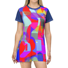 Load image into Gallery viewer, T-Shirt Dress (AOP) Laila Lago &amp; C. by I.A.
