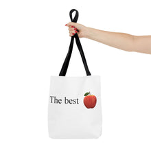 Load image into Gallery viewer, Graphic Tote Bag – "RED COLOR" Cosmetic Makeup Print
