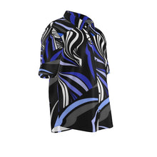 Carica l&#39;immagine nel visualizzatore di Gallery, Camicia in seta linea Le onde
