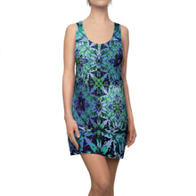 Load image into Gallery viewer, Dress with summer art print designed by Laila Lago &amp; C. by Iannilli Antonella
