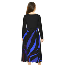 Load image into Gallery viewer, Women&#39;s Long Sleeve Dance Dress (AOP) Laila Lago &amp; C. by I.A.
