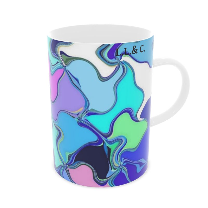 Tazza in ceramica con la stampa della collezione MOSAICO