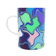 Carica l&#39;immagine nel visualizzatore di Gallery, Tazza in ceramica con la stampa della collezione MOSAICO
