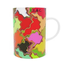 Load image into Gallery viewer, Tazza in ceramica con la stampa della collezione MOSAICO

