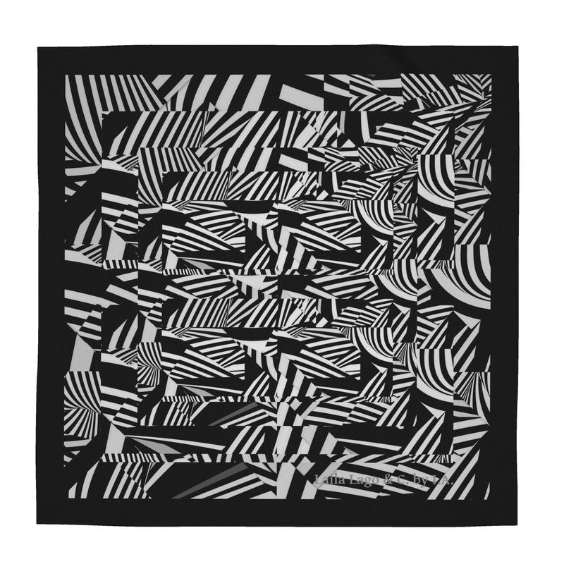 Foulard in seta linea Mistero