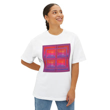 Carica l&#39;immagine nel visualizzatore di Gallery, Maglietta  vestibilità rilassata linea -Arcani maggiori arancio viola verde-
