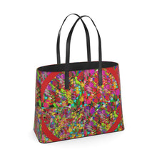 Carica l&#39;immagine nel visualizzatore di Gallery, Borsa Tote in pelle a spalla linea Tulips
