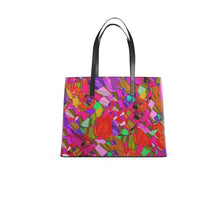 Carica l&#39;immagine nel visualizzatore di Gallery, Borsa Tote in pelle a spalla linea Tulips
