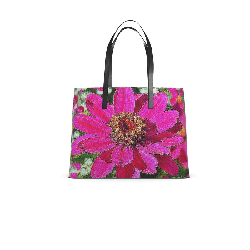 Borsa in pelle linea Le margherite