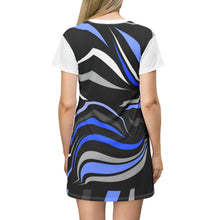 Carica l&#39;immagine nel visualizzatore di Gallery, All Over Print T-Shirt Dress Laila Lago &amp; C. by I.A.
