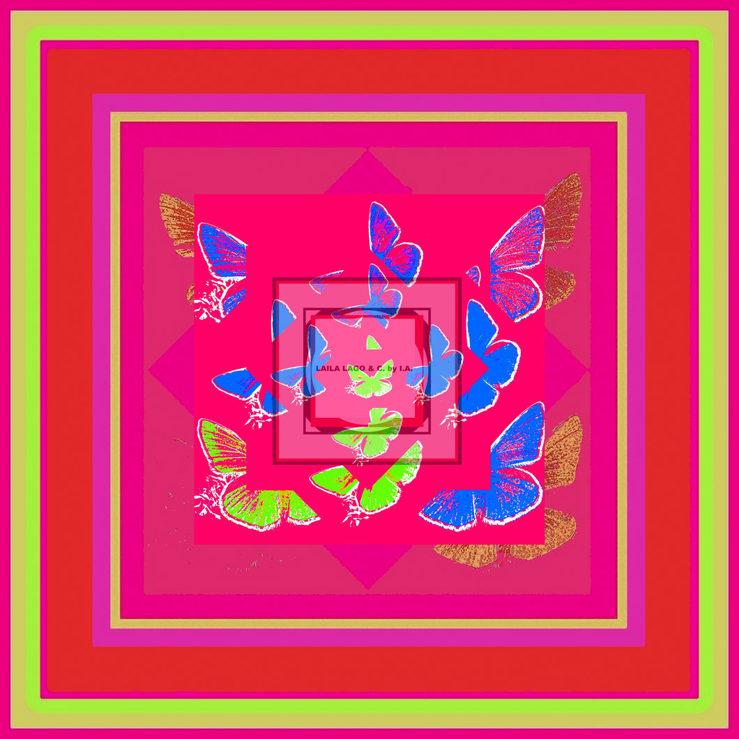 Foulard in seta linea Contrasti