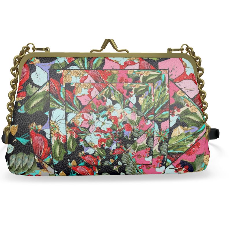 Borsa in pelle linea I fiori