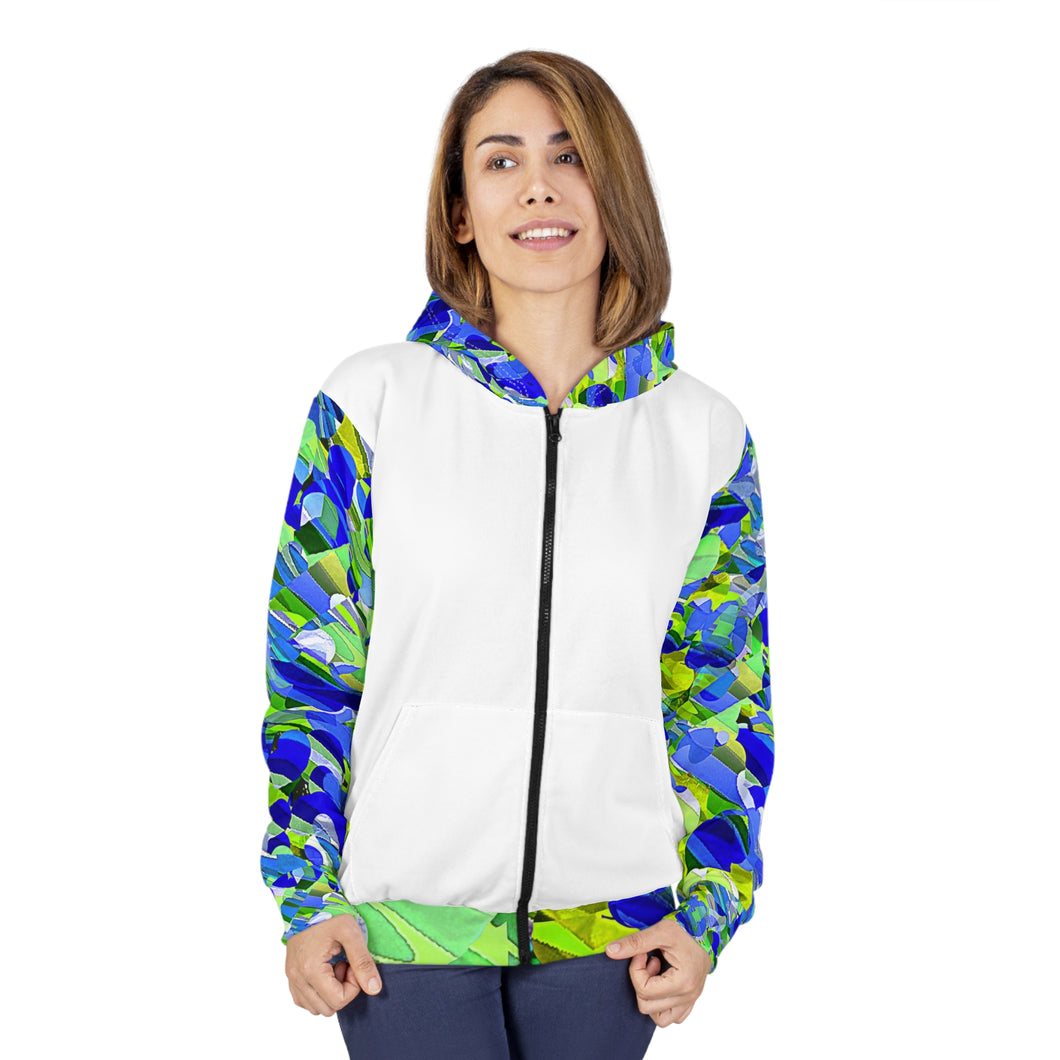Felpa con zip linea -Gioia-