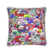 Load image into Gallery viewer, Cuscino  in seta con stampa artistica dalla collezione Perle
