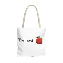 Load image into Gallery viewer, Graphic Tote Bag – "RED COLOR" Cosmetic Makeup Print
