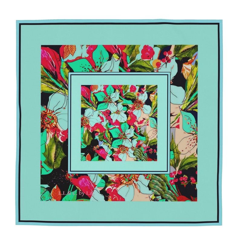 Foulard 2 linea I fiori