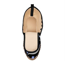 Carica l&#39;immagine nel visualizzatore di Gallery, Espadrillas a scarponcino linea  linea -Le onde-
