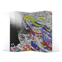 Carica l&#39;immagine nel visualizzatore di Gallery, Paravento linea -IL VENTO IL SOLE-
