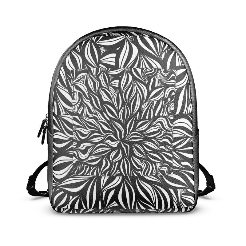 Zaino in pelle linea -Le onde-