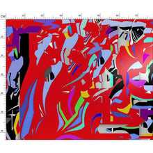 Carica l&#39;immagine nel visualizzatore di Gallery, Stoffa con stampa arte linea -Arte e colore-

