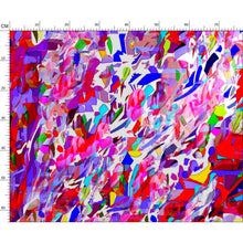 Carica l&#39;immagine nel visualizzatore di Gallery, Stoffa con stampa arte linea -Arte e colore-
