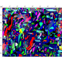 Carica l&#39;immagine nel visualizzatore di Gallery, Stoffa con stampa arte linea  Arte e colore
