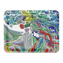 Carica l&#39;immagine nel visualizzatore di Gallery, Vassoio con stampa artistica linea-Mistery-
