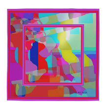 Load image into Gallery viewer, Foulard in seta linea La trasparenza dell'amore
