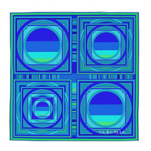 Carica l'immagine nel visualizzatore di Gallery, Foulard in seta linea Smeraldo
