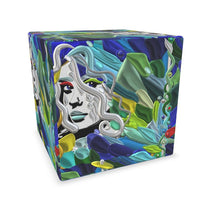 Carica l'immagine nel visualizzatore di Gallery, Pouf Cubo Linea-IL FIUME DI GALATEA-
