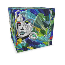 Carica l'immagine nel visualizzatore di Gallery, Pouf Cubo Linea-IL FIUME DI GALATEA-
