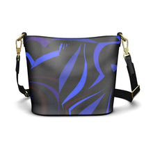 Carica l'immagine nel visualizzatore di Gallery, Borsa secchiello in pelle linea -RIFLESSI-
