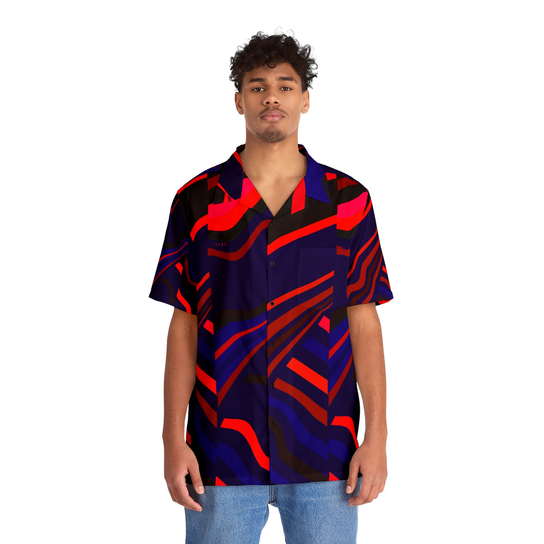 Men's Hawaiian Shirt (AOP) Laila Lago  C. by Iannilli Antonella