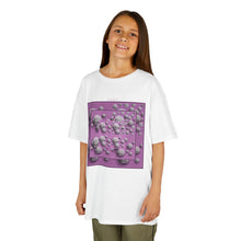 Load image into Gallery viewer, Maglietta con stampa artistica linea -Bimbi sereni-
