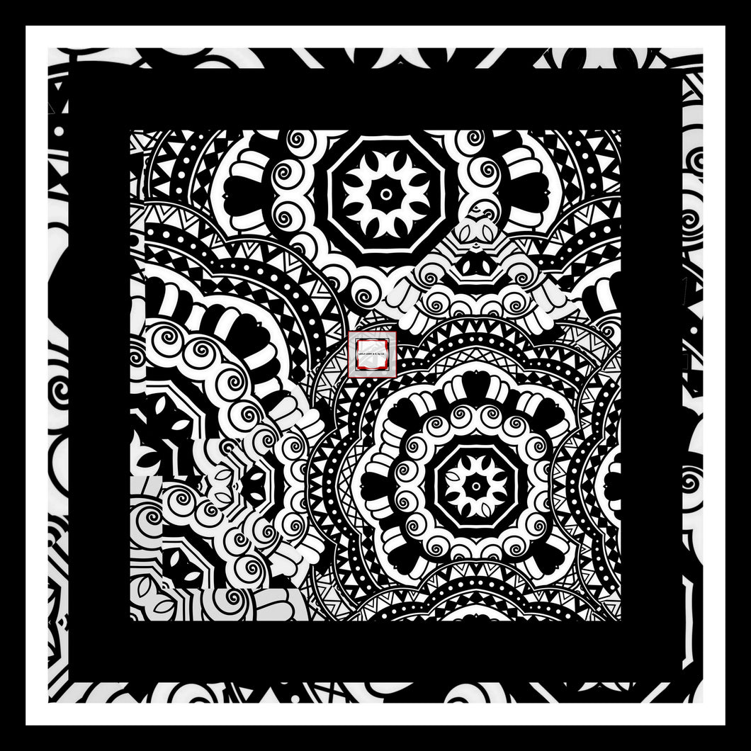 Foulard in seta  linea Multi grafica