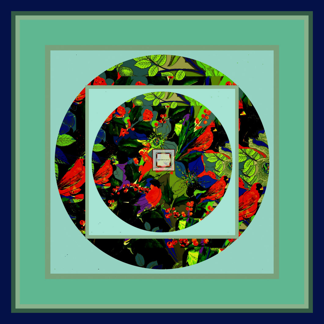 Foulard in seta linea I fiori