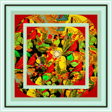 Carica l&#39;immagine nel visualizzatore di Gallery, Foulard in seta linea I fiori
