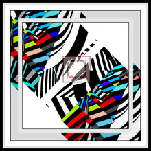 Load image into Gallery viewer, Foulard artistico in seta linea Mai invisibili
