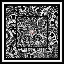 Carica l&#39;immagine nel visualizzatore di Gallery, Foulard in seta linea Multi grafica
