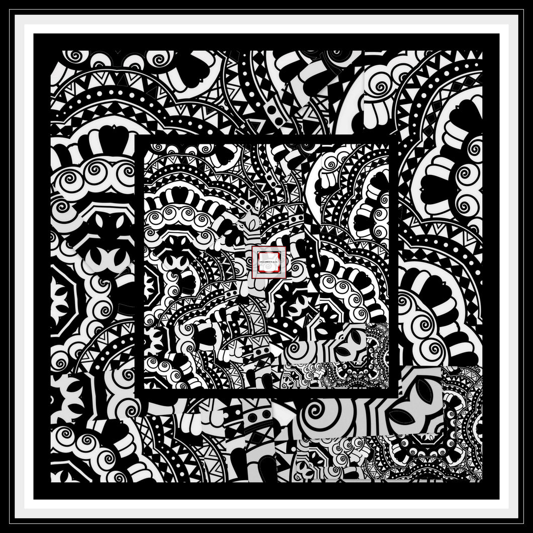 Foulard in seta linea Multi grafica