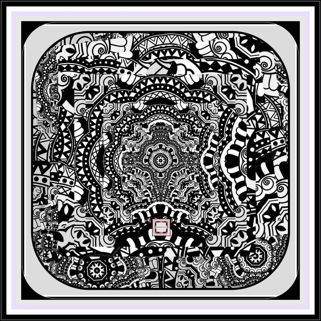 Foulard in seta  linea Multi grafica