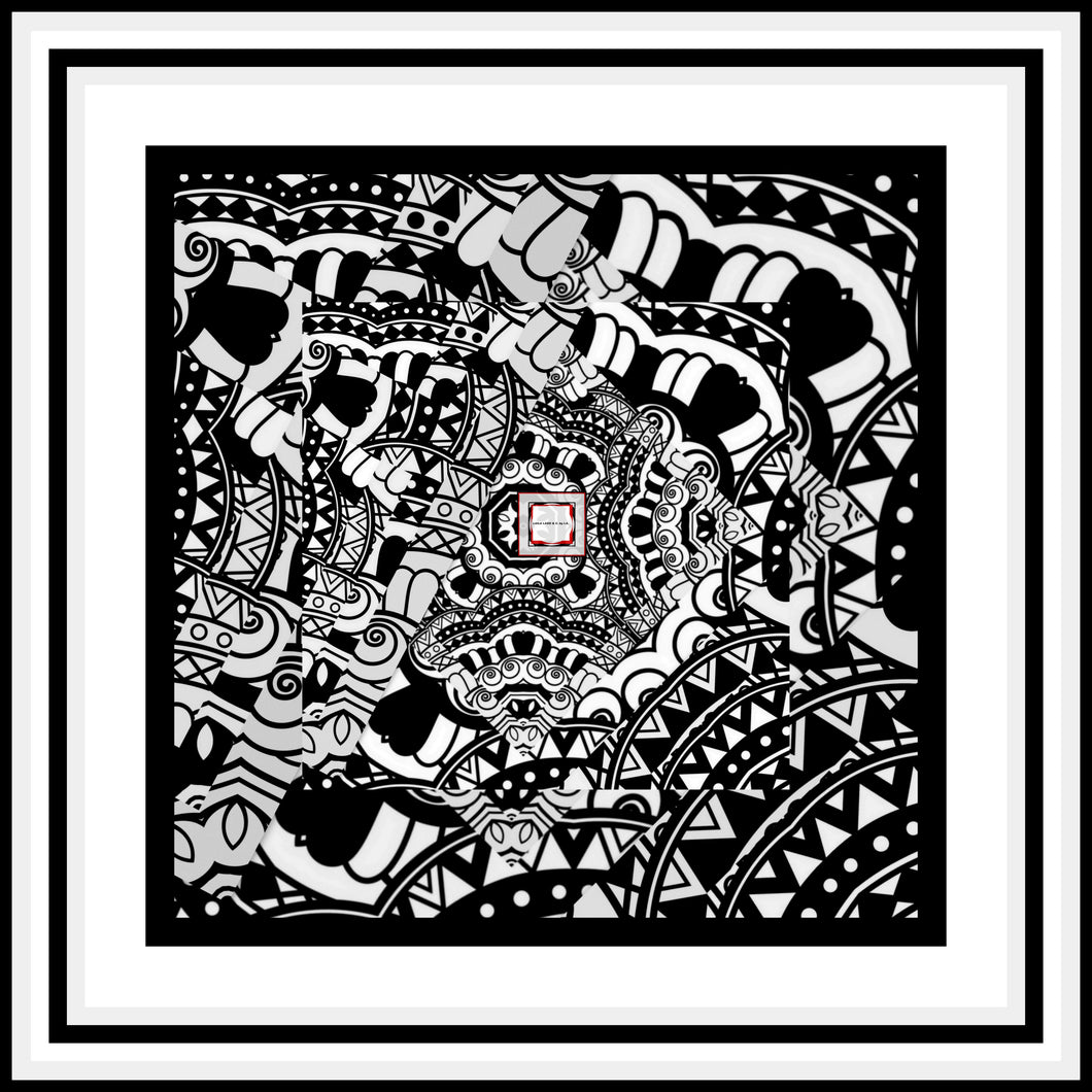 Foulard linea Multi grafica