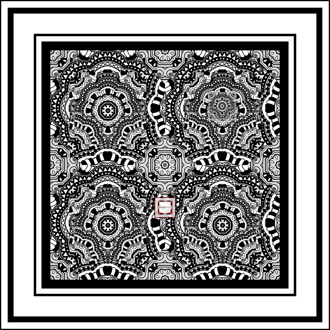 Foulard in seta linea Multi grafica