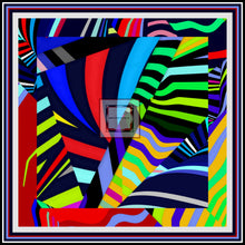 Carica l&#39;immagine nel visualizzatore di Gallery, Foulard artistico in seta linea Mai invisibili
