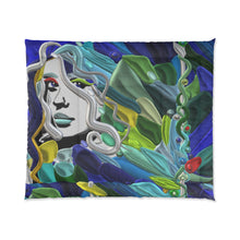 Carica l'immagine nel visualizzatore di Gallery, Coperta con stampa moderna linea-IL FIUME DI GALATEA-
