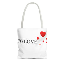 Load image into Gallery viewer, Graphic Tote Bag – "RED COLOR" Cosmetic Makeup Print
