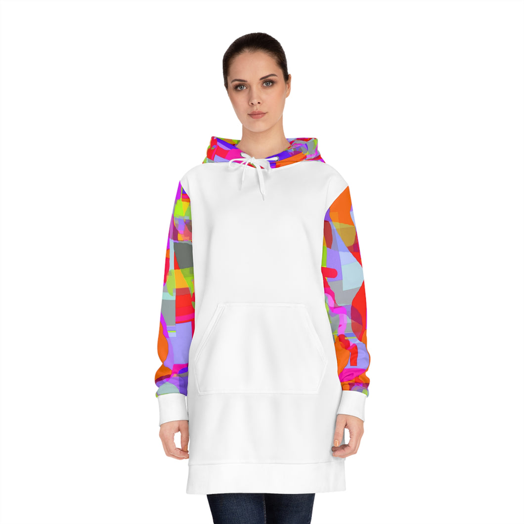 Women's Hoodie Dress (AOP )Laila Lago & C. by I.A.