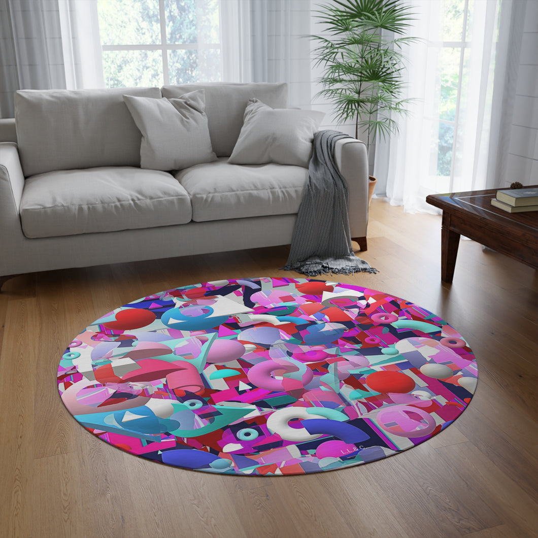 Round Rug Laila Lago & C. by I.A.