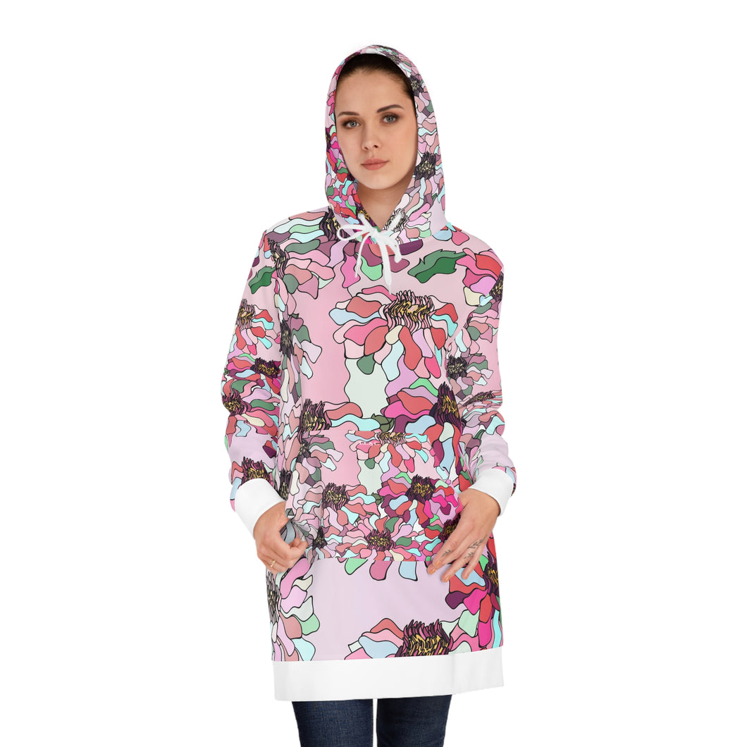 Women's Hoodie Dress (AOP) Laila Lago & C. by I.A.