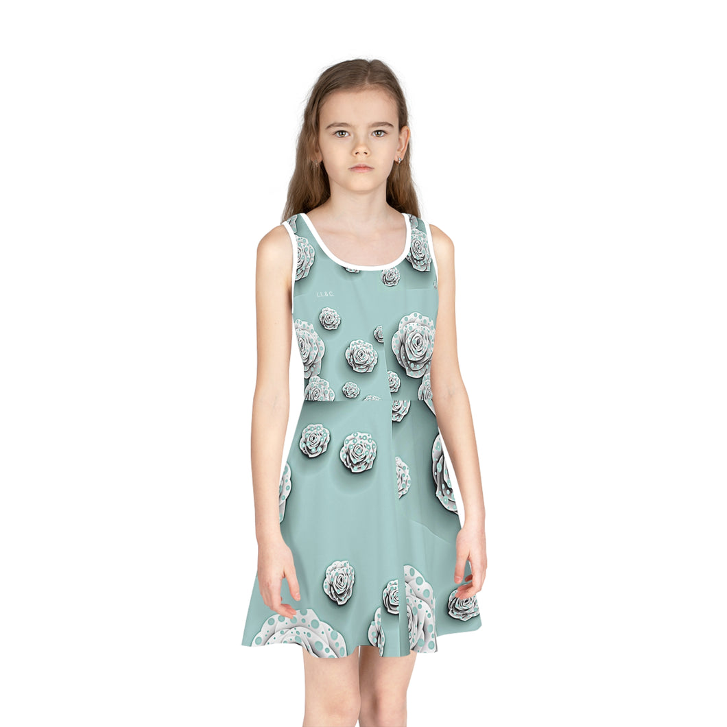 Girls' Sleeveless Sundress (AOP) Laila Lago & C. by I.A.